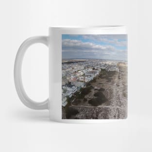 Ocean City NJ Beach, Facing AC on drone Mug